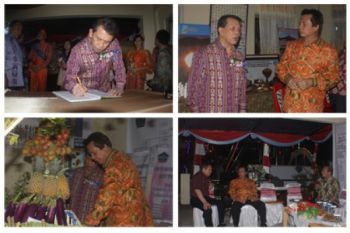 Gubernur Sulut sambangi stand Minut