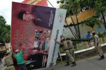 KPU Bateng Mulai Batasi Pemasangan Baliho Caleg