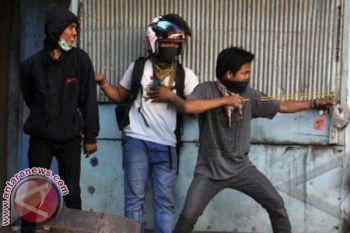 Empat Mahasiswa Unismuh Tertembak Peluru Karet 