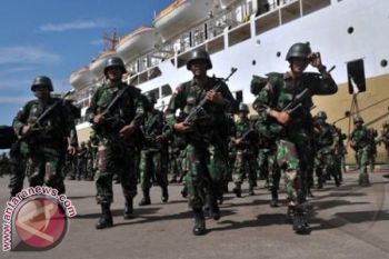 Pangdam VII/Wirabuana Sambut Pasukan Perbatasan Indonesia 