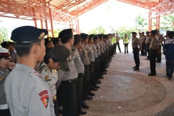 200 Personil  Amankan Pencabutan Nomor Urut Cabup