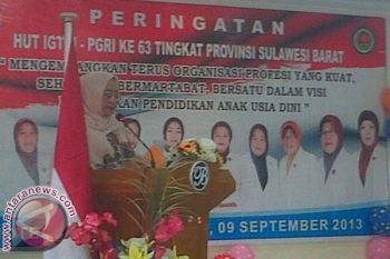 Guru TK Sulbar Diminta Ramah Terhadap Anak 
