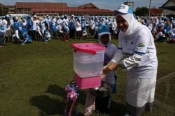 Magelang Kampanye Cuci Tangan Pakai Sabun