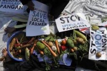 Umat Katolik Gelar Pameran Hasil Bumi