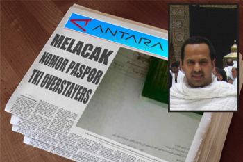 Sukarelawan Sibuk Melacak Nomor Paspor TKI Overstayers
