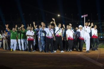 Perolehan Medali ISG III di Palembang