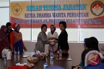 DWP BPK Sulteng Gelar Sertijab dan Bakti Sosial