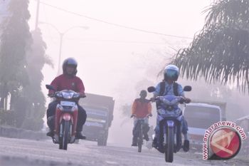 Dampak Asap Semakin Dirasakan Warga Palangka Raya