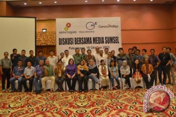 Medco diskusi "illegal tapping" bersama wartawan Sumsel 