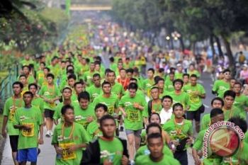 Festival budaya semarakkan Jakarta Marathon Minggu