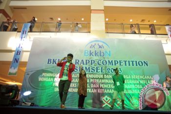 Perwakilan Ogan Ilir  juara kompetisi Rap BKKBN Sumsel