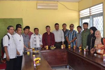 Karo Humas Pemprov Sultra Silaturahim Dengan PWI