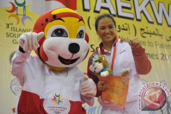 Medali Perak Taekwondo Putri ISG