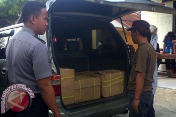 Distribusi Naskah Tes CPNS K2 Sulbar Dikawal Polisi