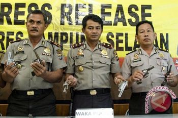 Perakit Senjata Asal Lampung Ditangkap
