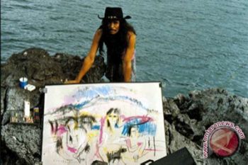 Sembilan perupa pameran di Sanur 