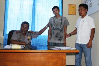 Polres Dharmasraya Amankan Residivis Pencuri Motor