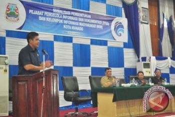 Kominfo Manado sosialisasikan pembentukan PPID