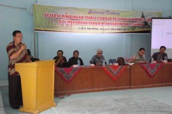Pemkab Bimbing 13 SKPD Kuasai Penyusunan SPM
