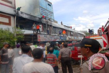 Kebakaran Ruko Milik H Ismail Di Duga Korsleting