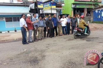 Komisi IV DPRD Sumsel tinjau jalan Betung