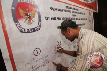Tokoh Masyarakat Palu Deklarasikan Pendidikan Pemilih