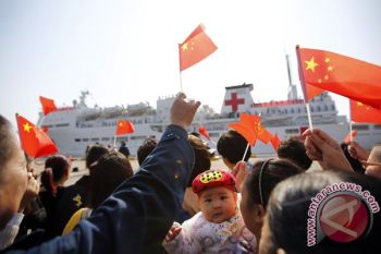 Kapal rumah sakit milik PLA China menuju Indonesia