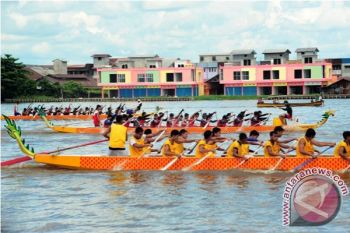 Lomba Dayung Danlanal Cup Regatta 2013