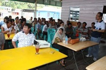 Kedai Kopi,  Jadi Lokasi Penyuluhan DKP Kepri