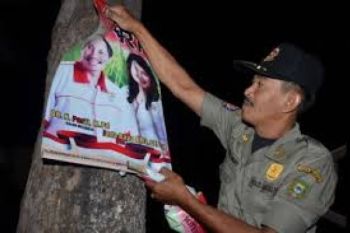Seluruh Alat Peraga Kampanye Diatur, kata KPU