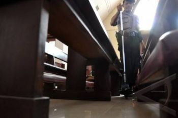 Amankan Natal, Gereja di Temanggung Disterilisasi