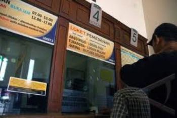 Tiket KA Tujuan Jakarta Tinggal Tujuh Persen