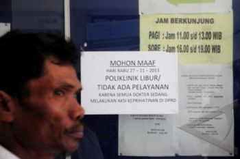 POLIKLINIK TUTUP