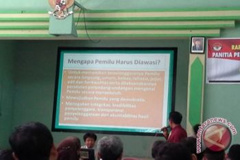 Panwaslu: keterlibatan masyarakat sebagai pengawas pemilu penting 