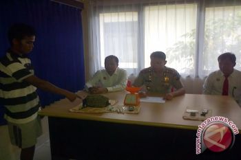 Polres OKU tangkap bandar ganja