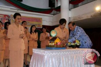 Rangkaian kegiatan warnai HUT DWP Kabupaten Minut