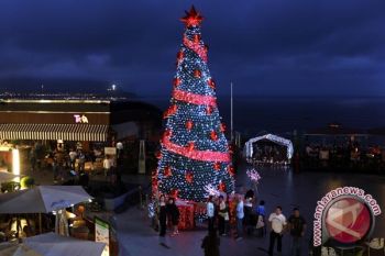 Pohon Natal "Lovely" raih rekor MURI