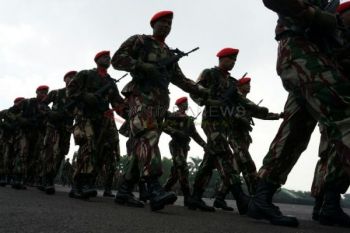 Defile Komando Pasukan Khusus TNI AD