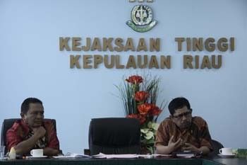 Kejaksaan Kepri Tangani 16 Perkara Korupsi