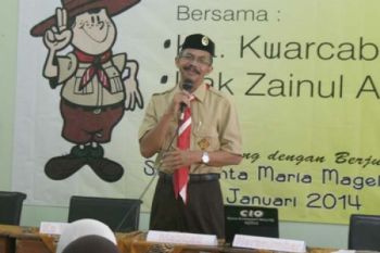 Pembina Pramuka Harus Kreatif Kemas Latihan