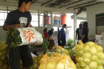 Petani Sayuran Merapi Bantu Korban Banjir Kudus