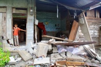 Tiga Rumah Rusak Berat Pascagempa Kebumen