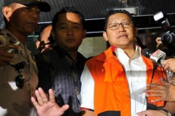 Anas Nyatakan Berterima Kasih Ditahan KPK