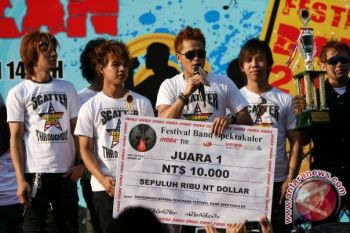 Pandawa band merilis album di Taiwan