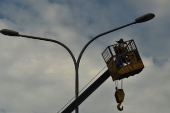 Nilai tunggakan pembayaran penerangan lampu jalan di Bengkalis