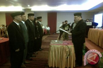 Komisioner KPU kabupaten/kota se Sumsel ikuti Bimtek