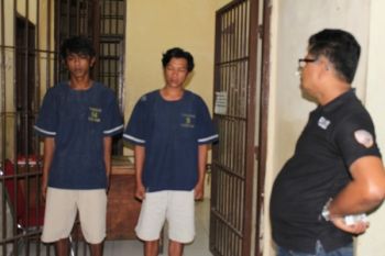 Polres Agam Amankan Dua Pemakai Ganja