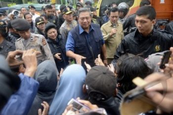 Presiden Direncanakan Menginap di Pengungsian Sinabung