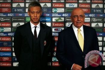 Honda Siap Jalani Debut untuk Milan di Sassuolo