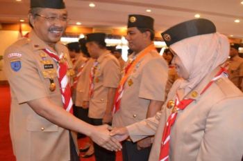 Gubernur Sultra Harapkan Kwarda Bina Generasi Muda 